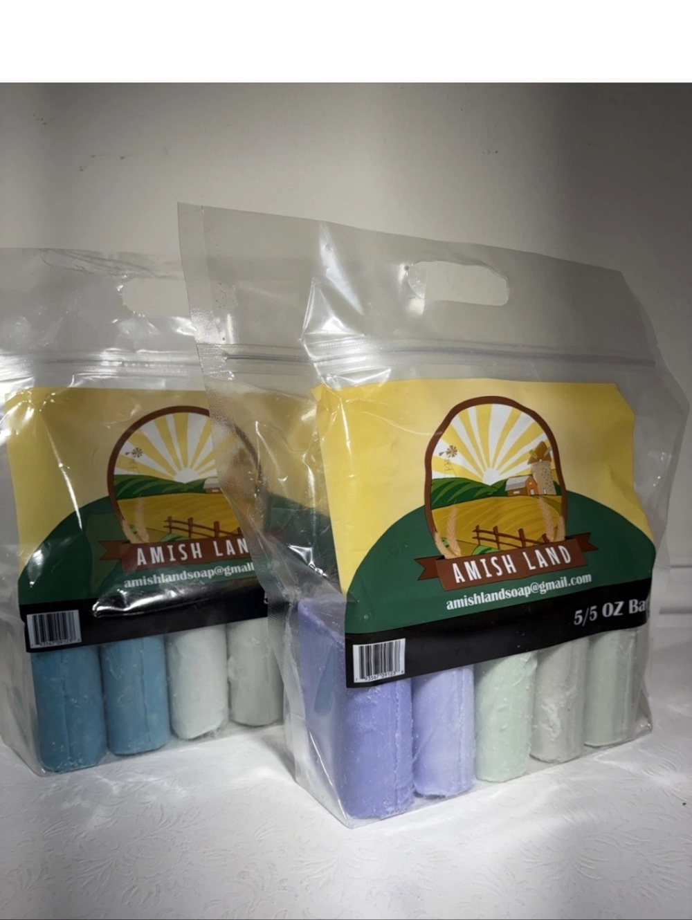 Amish Land Soap Bundle – 10 All-Natural 5oz Bars